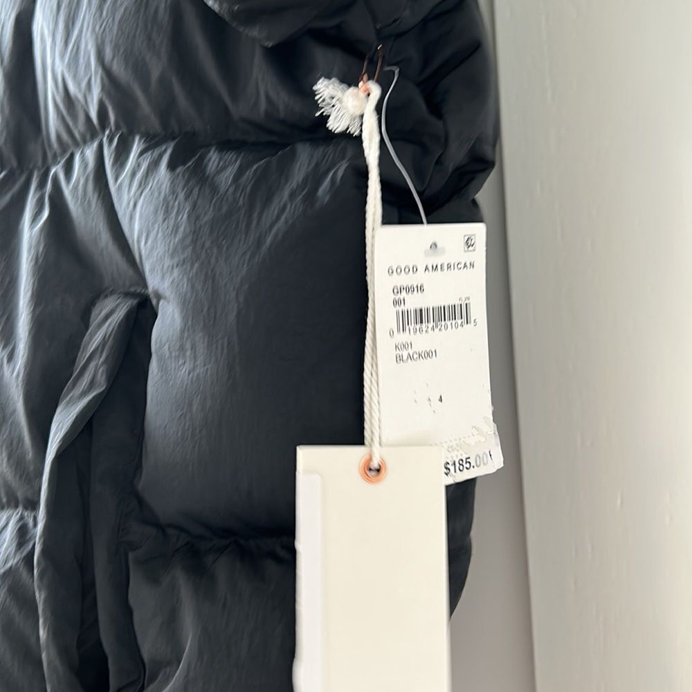 Good American Iridescent Puffer Coat - Picture 6 of 8